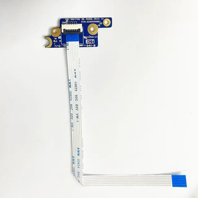 Alt view image 4 of 4 - For Lenovo ThinkPad W550S W550 T550 T560 T570 P50S laptop Power Button Board with Cable 00JT432 Repairing Accessories