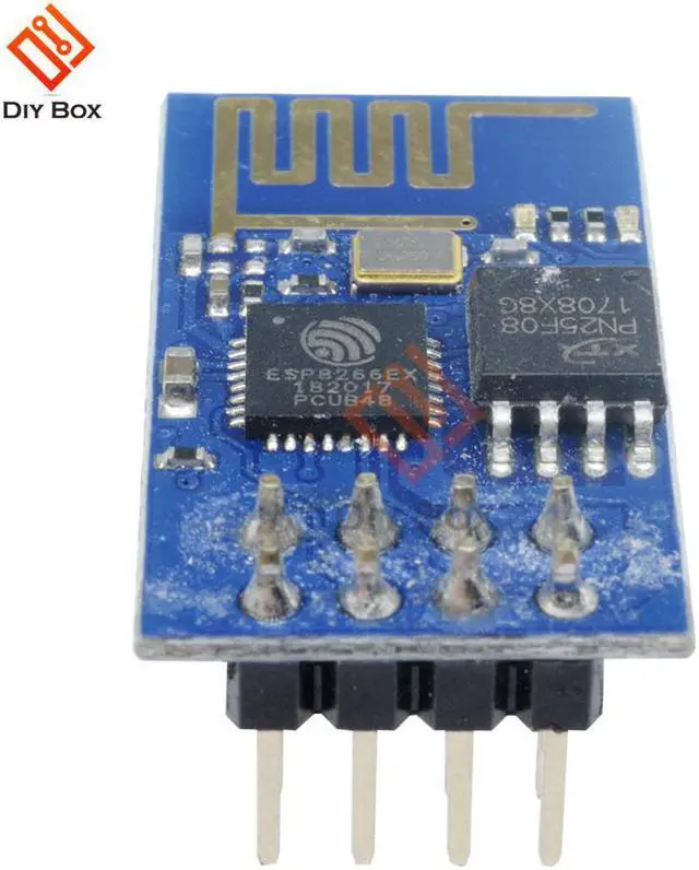 Alt view image 4 of 7 - ESP8266 ESP-01 ESP01 WIFI Wireless Transceiver Remote Serial Port Wireless Module LWIP AP+STA SMD Interface Board DIY Electric