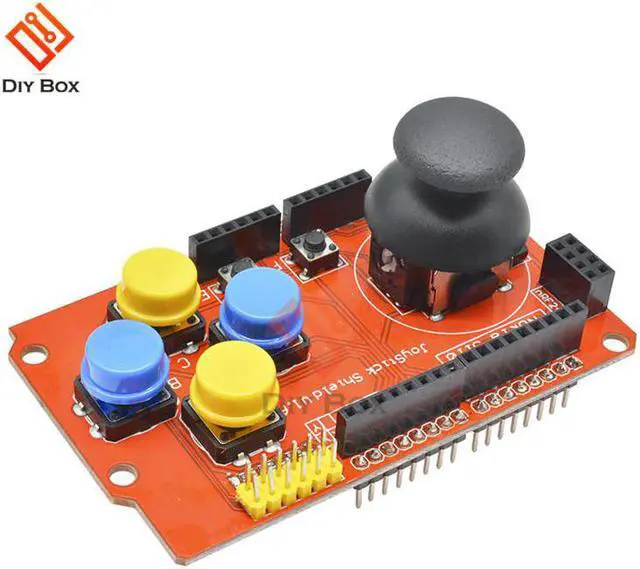 Alt view image 4 of 7 - Gamepad JoyStick Keypad Shield Module Puzzle Expansion Board for Arduino nRF24L01 Nk 5110 LCD IIC I2C  Mega 1280 2560