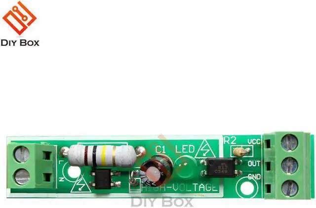 Main image of AC 220V Optocoupler Isolation Module 1 Channel Voltage Detector Board TTL 3-5V SCM Testing for Microcontroller Adaptive PLC 24V