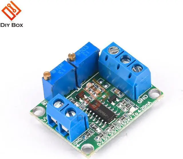 Main image of 0-2.5V/3.3V/5V/10V/15V/24V to 4-20mA Voltage To Current Signal Conversion Module