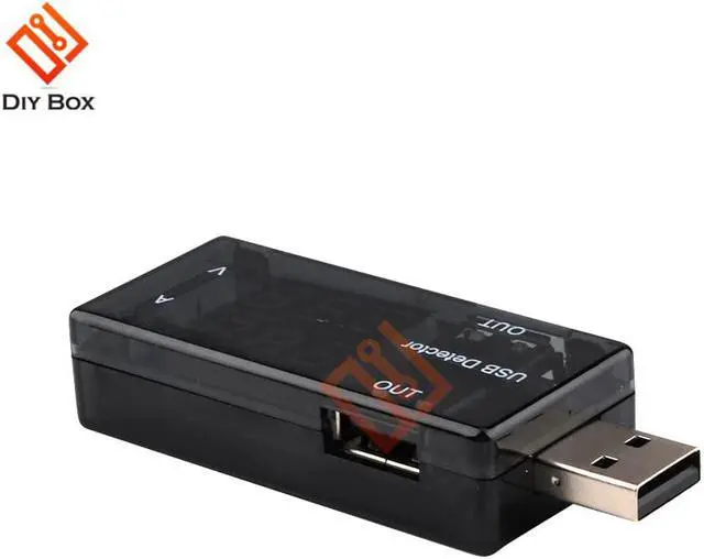 Alt view image 4 of 7 - Dual Output USB Tester Mobile Power Charging Detector Tester Dual Display LED Digital Voltmeter Ammeter Voltage Current Detector