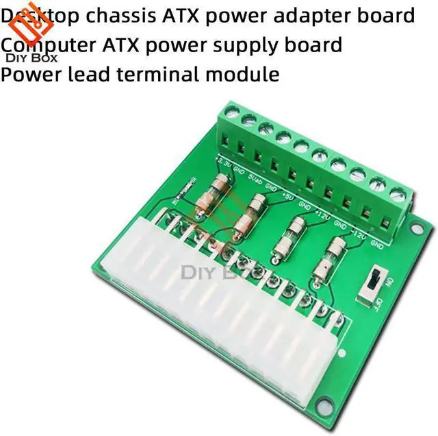 Main image of Desktop Chassis ATX Power Adapter Board Computer ATX Power Take Power Board Power Outlet Wiring Module