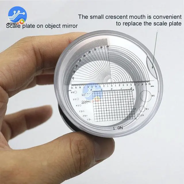 Alt view image 6 of 7 - Cylindrical 30 Times Color Card Reading Small Print Magnifying Glass