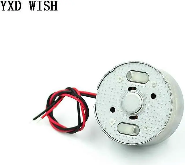 Alt view image 6 of 6 - Moteur solaire 300 cc 3V, 4.5V 5V, cc pour lecteur CD, bricolage, jouets, 2 broches, espacement des prises, moteurs à brosse de 2.0mm, PH2.0mm