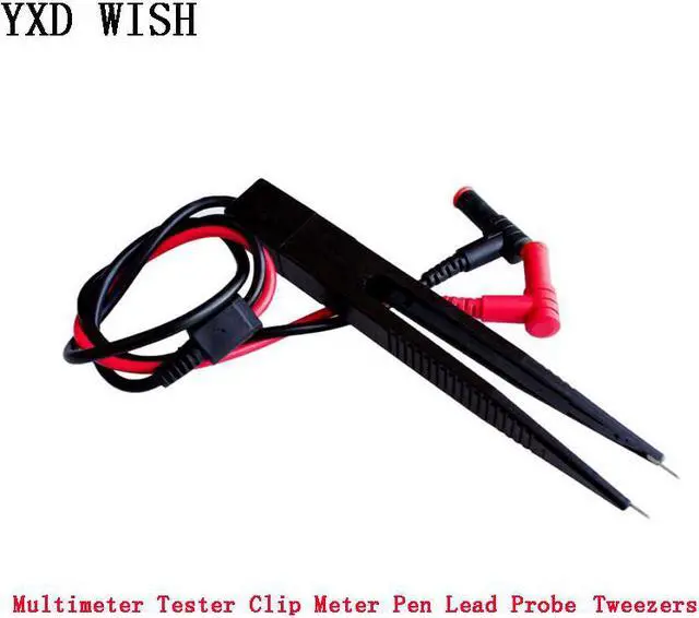 Alt view image 3 of 4 - Outil de Test de composants de puces, fils de Test cms, outil de Test LCR, multimètre, stylo à pince, condensateur de pincettes