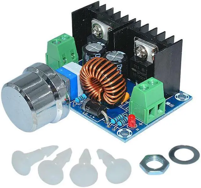 Alt view image 3 of 4 - XH-M401 DC-DC abaisseur Buck convertisseur Module d'alimentation PWM réglable 4-40V à 1.25-36V DC DC régulateur de tension 8A 200W