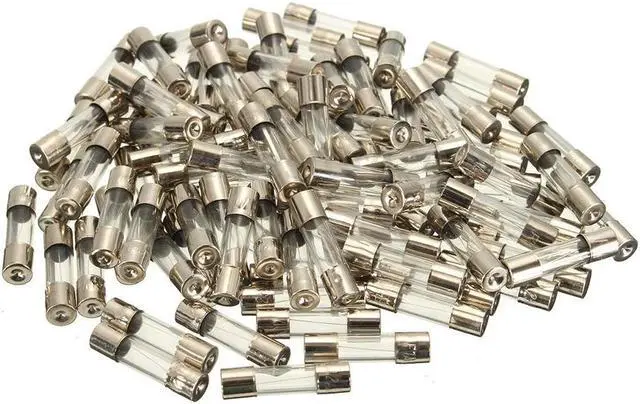 Alt view image 5 of 6 - Kit assorti de fusibles 100 pièces/boîte 5x20mm, ensemble de fusibles en verre à soufflage rapide, paquet de 0,5a 1A 2A 3A 5A 8A 10A 15A 20A 30A