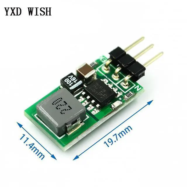 Alt view image 4 of 6 - Régulateurs de tension 5V/1a, 5 pièces, remplacement de-220 Lm7805 7805 5V, entrée 5.5-32v à 5V 1a, Module Buck