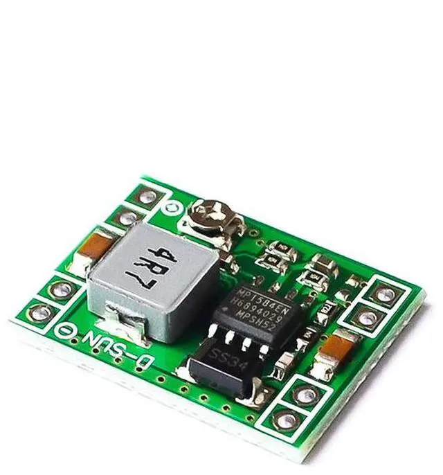 Alt view image 6 of 7 - Module d'alimentation 3A réglable, 5 pièces, Module de sortie 12, LM2596 24V, MP1584 EN