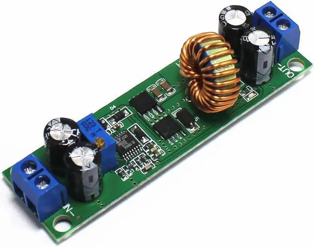 Alt view image 4 of 6 - Régulateur de chargeur de voiture, convertisseur de tension réglable, 60V, 48V, 36V, 24V, 6.5V à 30V, 24V, 12V, 3V, 10a