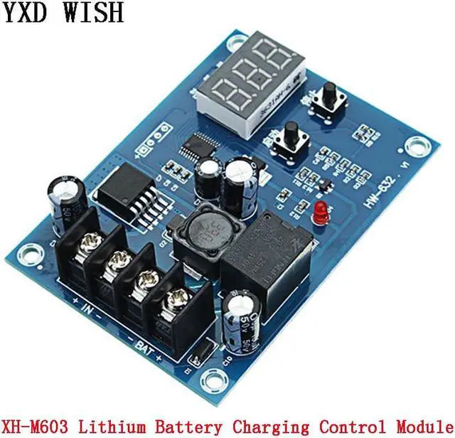 Alt view image 2 of 2 - Panneau de Protection de commutateur de chargeur de batterie au Lithium, Module de commande de charge de batterie au Lithium