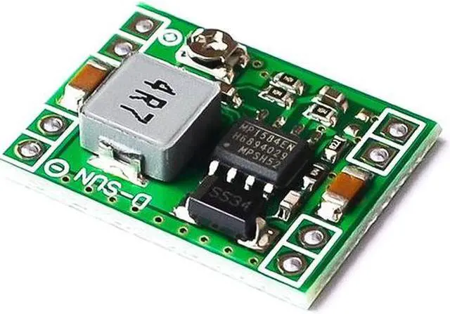 Alt view image 7 of 7 - Module d'alimentation abaisseur réglable, puissance de sortie 24V 12V 9V 5V 3V, Module d'alimentation, Ultra-petite taille, 10 pièces, MP1584 EN 3A