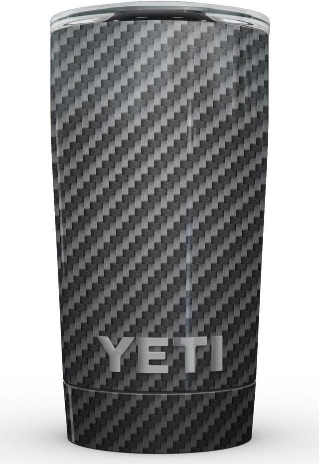 Textured Black Carbon Fiber // Skin Decal Wrap Cover for Yeti