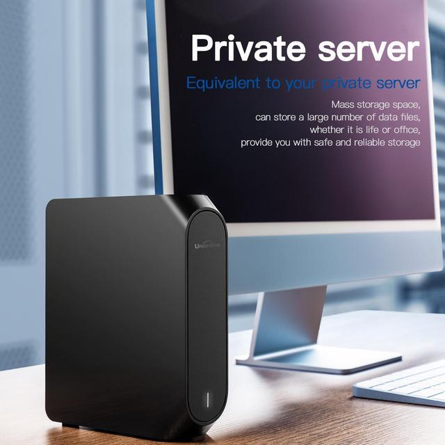 Alt view image 5 of 7 - UnionSine 6TB 3.5" External Hard Drive USB3.2Gen2 Type-C HDD Storage Compatible for PC, Desktop, Laptop,TV(Black) HD3510 Black 6TB