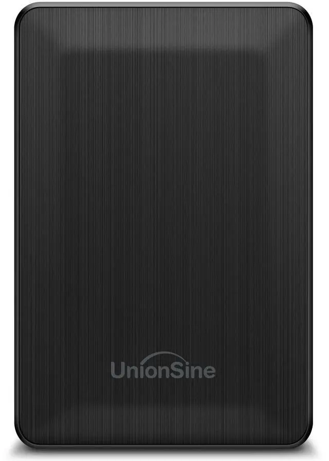 Alt view image 7 of 7 - UnionSine 2513 500GB Ultra Slim Portable External Hard Drive USB3.0 HDD Storage Compatible for PC, Desktop, Laptop, Xbox One, Xbox one, PS4(Black)