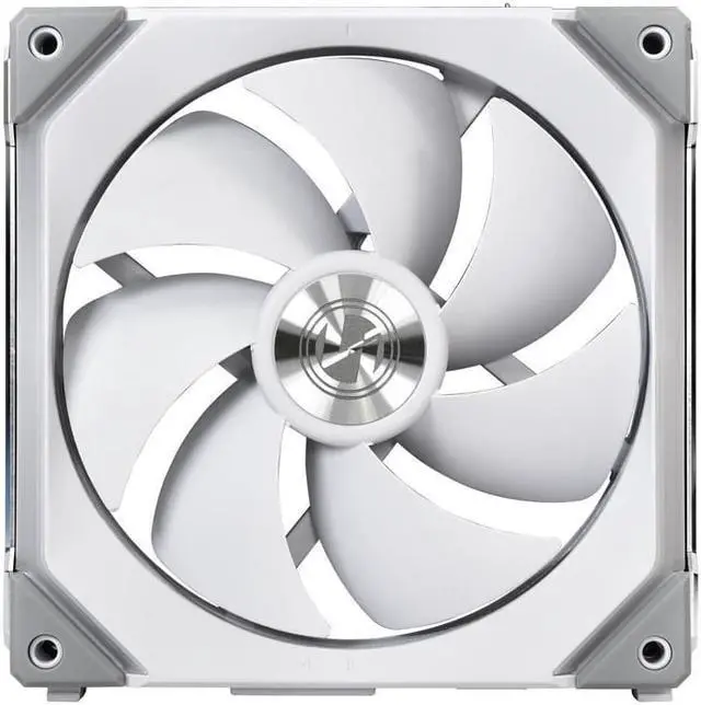 Alt view image 5 of 7 - Lian Li UNI Fan SL120 3 Pack White-with Controller and Extension (ARGB 120mm LED PWM Daisy-Chain) UF-SL120-3W PC Cooling Computer ARGB Case Fans Heatsink Cooler