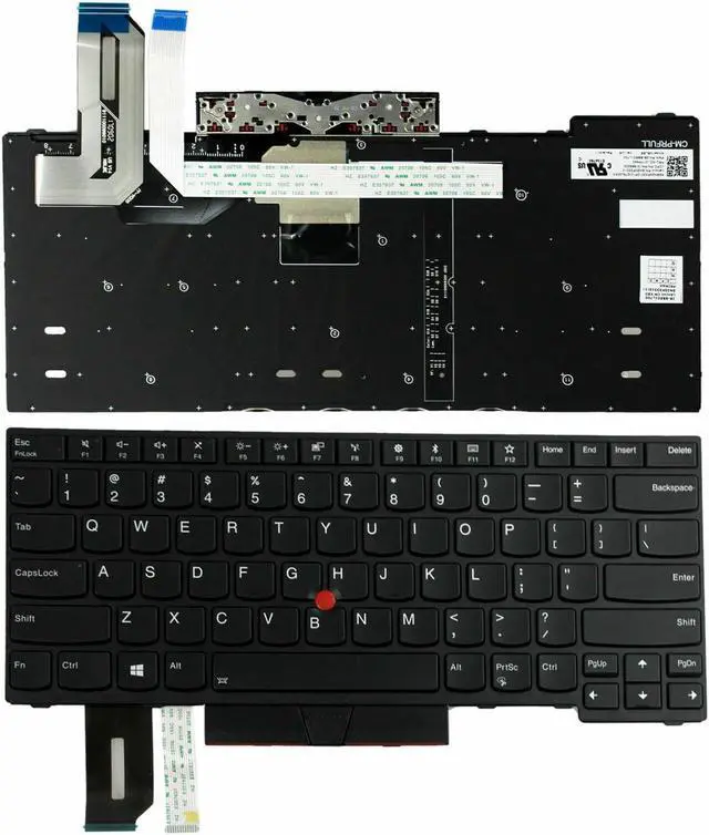 Main image of Backlight Keyboard For Lenovo ThinkPad E480 L480 T480S T490  01YP280 01YP520 US