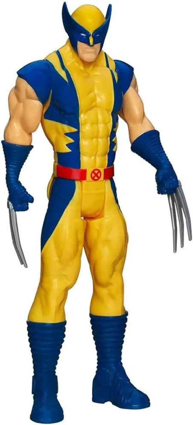 Alt view image 3 of 7 - Titan Hero Series Yellow Wolverine 12-inch Tall Action Figure from Xmens