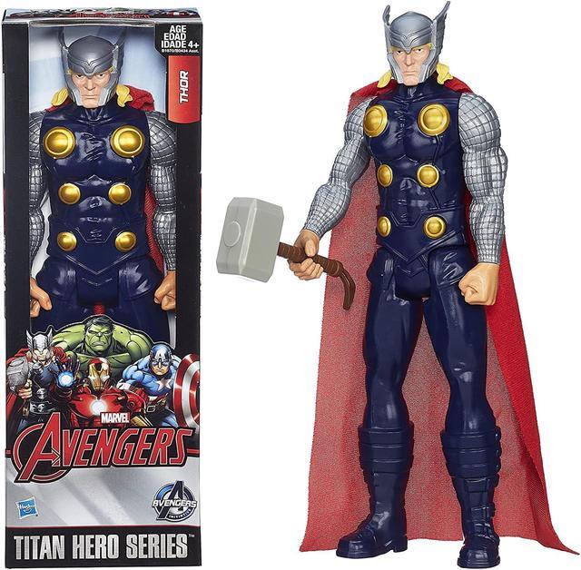 Main image of Titan Hero Series Thor 12 Inch Tall Action Figure from Marvel Avengers