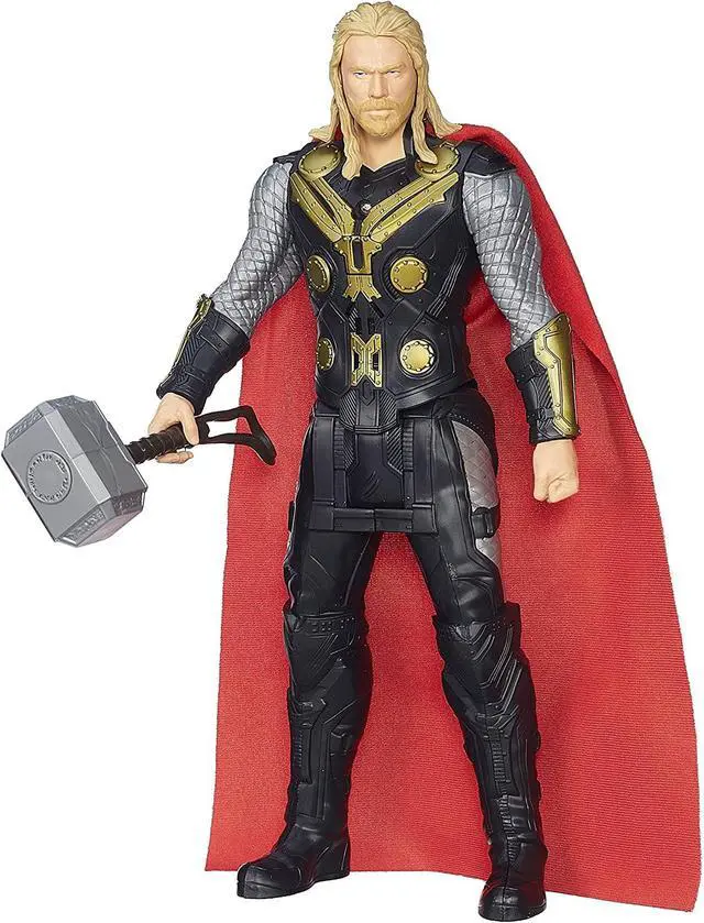 Alt view image 7 of 7 - Titan Hero Tech 12-Inch Tall Electronic Thor Action Figure