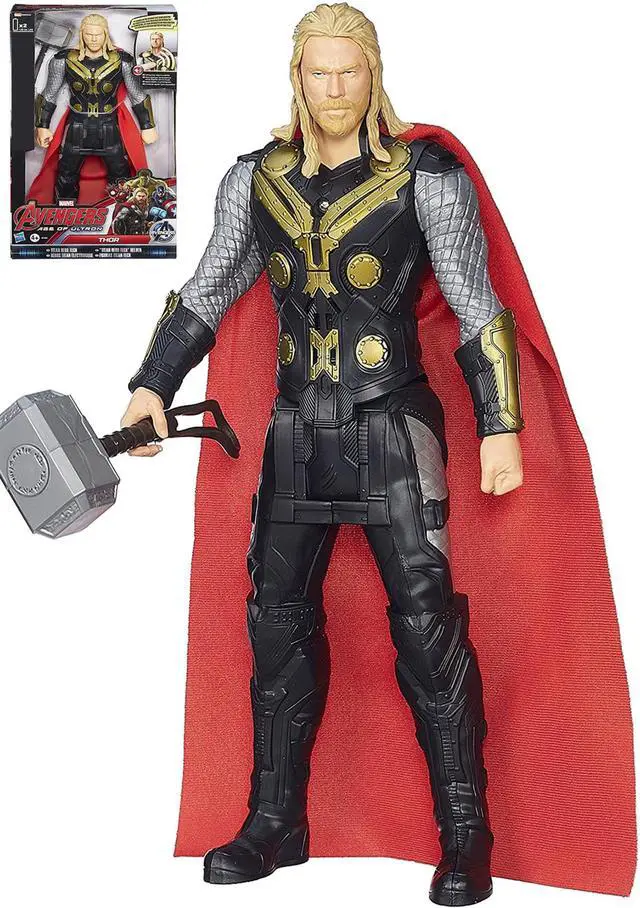 Main image of Titan Hero Tech 12-Inch Tall Electronic Thor Action Figure