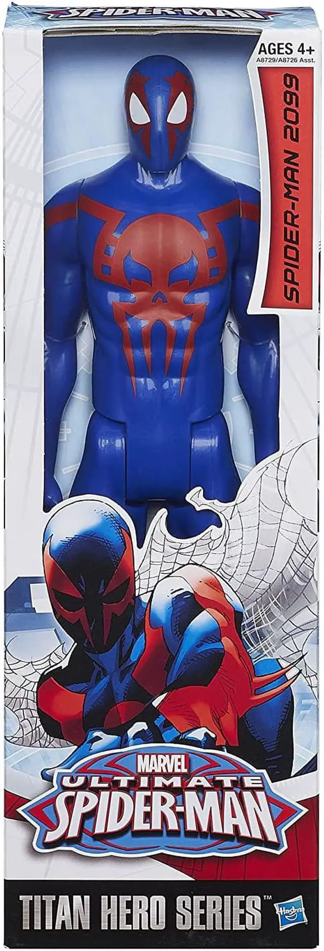 Alt view image 3 of 3 - Titan Hero Series Blue Ultimate Spiderman 2099 12-inch Action Figure