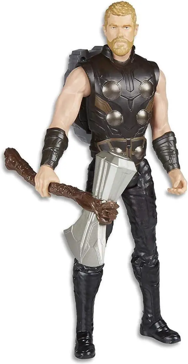 Alt view image 2 of 7 - Titan Hero Series Electronic Thor Action Figure with FX Gear from Infinity War