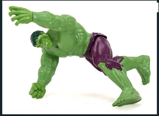 Alt view image 2 of 5 - Titans Hero Series Hulk 12 inch Tall Action Figure from Movie