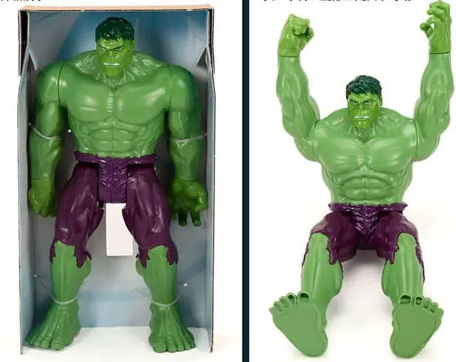 Alt view image 3 of 5 - Titans Hero Series Hulk 12 inch Tall Action Figure from Movie