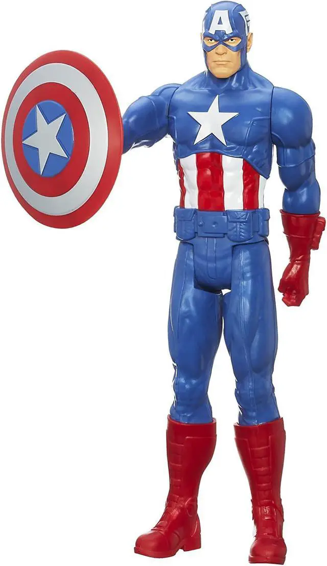Alt view image 2 of 3 - Titan Hero Series Captain America 12-inch Action Figure
