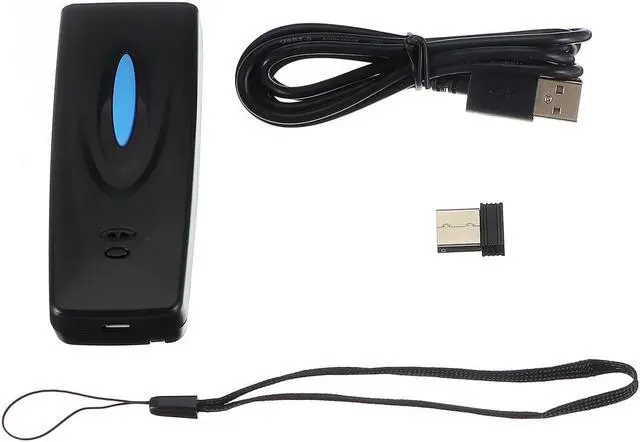Alt view image 3 of 7 - M5QR-B Wireless Barcode Scanner Rechargeable Lithium Battery Wireless Bluetooth Barcode Scanner Code Reader