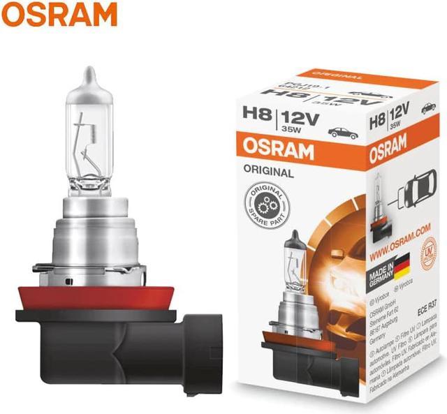 OSRAM H8 12V 35W PGJ19-1 64212 Original Light Car Halogen Fog Lamp Auto  Bulb 3200K Standard Headlight Made In Germany (Single) 