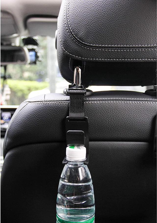Headrest Double Hook Hold Up To 13 Lb (6kg ) Car Back Seat Hanger Storage  Bag Hooks