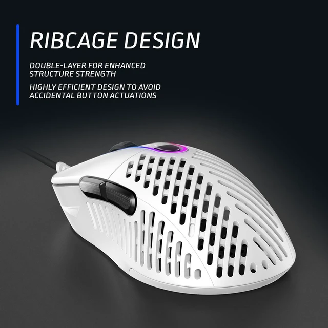 67 Mouse Computer MOUNTAIN Makalu 67 RGB Gaming Mouse with Unique Patented Lightweight ...