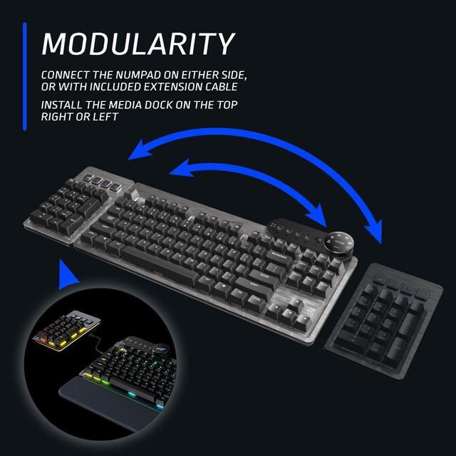MOUNTAIN Everest Max Mechanical Gaming Keyboard - Modular MOUNTAIN Everest Max Mechanical Gaming Keyboard - Modular