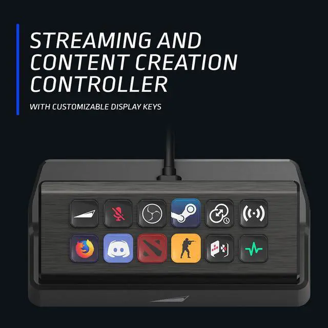 Alt view image 7 of 13 - MOUNTAIN DISPLAYPAD - The Streaming and Content Creation Controller with 12 Customizable Tactile Display Keys