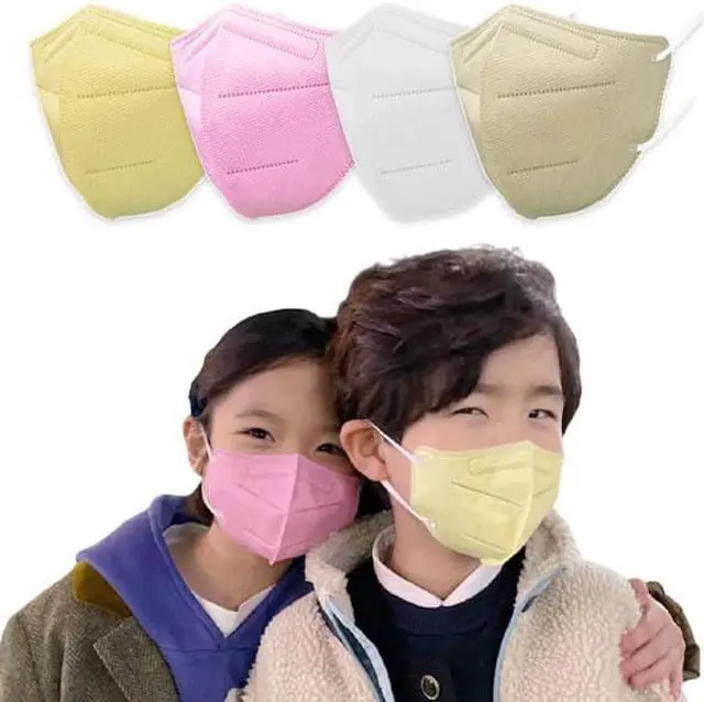 Alt view image 3 of 3 - A&P KF94 Face Mask - Pink/Kids - 10 Count