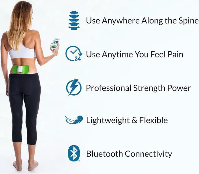 Alt view image 5 of 6 - WiTouch Pro TENS Unit for Back Pain Relief