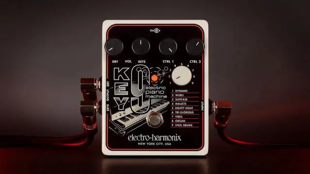 Alt view image 12 of 13 - Electro-Harmonix Key 9 Electric Piano Machine pedal