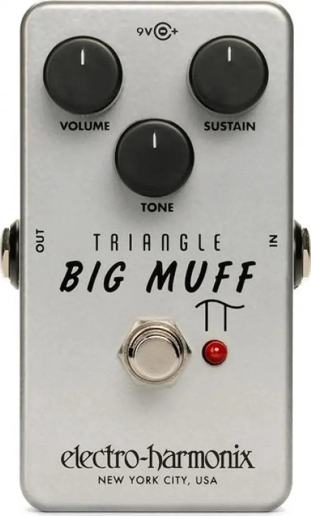 Alt view image 8 of 14 - Electro-Harmonix Triangle Big Muff Reissued Fuzz Pedal