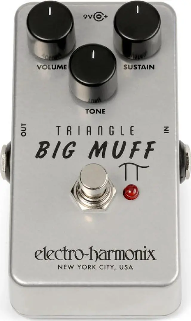 Alt view image 13 of 14 - Electro-Harmonix Triangle Big Muff Reissued Fuzz Pedal