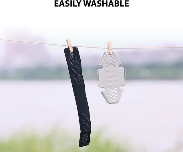 Alt view image 5 of 7 - Bone Run Tie, Running Armband Phone Holder for Apple iPhone 13 12 11 Pro Max Mini XS XR X 8 Samsung Galaxy S21 S20 Note 20 10 Smartphone for Mobile Size 4-6.7" ( Gray/ Arm Size 7.9-9.8") Gray