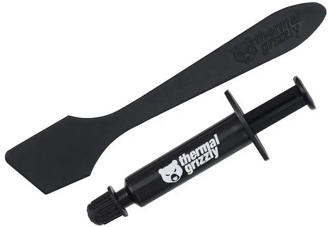 Alt view image 5 of 11 - Thermal Grizzly Hydronaut - Conductive, High Performance Thermal Paste - Extensive for air Cooling Systems, Water Cooling, for All heatsinks CPU and GPU (1 Gram)