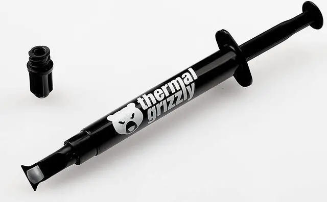 Alt view image 2 of 4 - Thermal Grizzly Hydronaut Thermal Grease Paste 3.9 Grams Model TG-H-015-R -High Performance Thermal Paste for air Cooling Systems, Water Cooling, for All heatsinks CPU and GPU