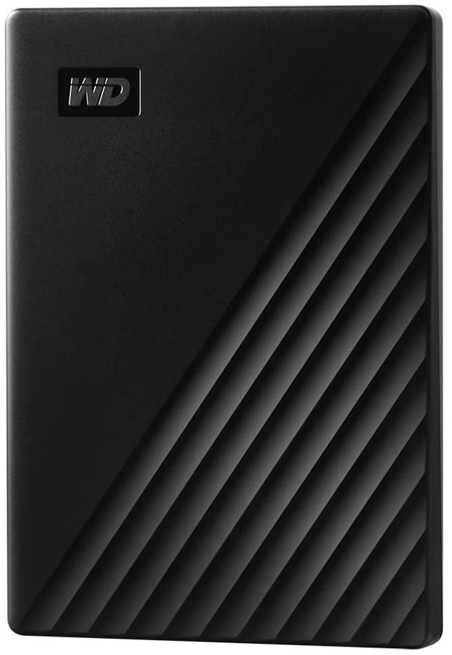 Main image of 2TB My Passport, Portable External Hard Drive, Black, backup software with defense against ransomware, and password protection, USB 3.1/USB 3.0 compatible - WDBYVG0020BBK-WESN