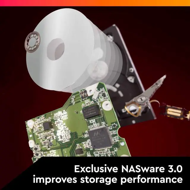 Alt view image 8 of 11 - Western Digital Hard Drive WD40EFPX-RET 4TB 3.5" WD Red Plus NAS HD SATA 256MB
