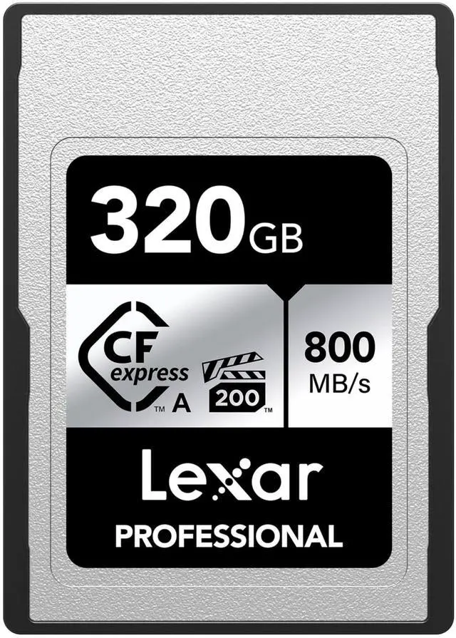 Alt view image 4 of 10 - Lexar CF Professional CFexpress Type A Card SILVER Series 320GB