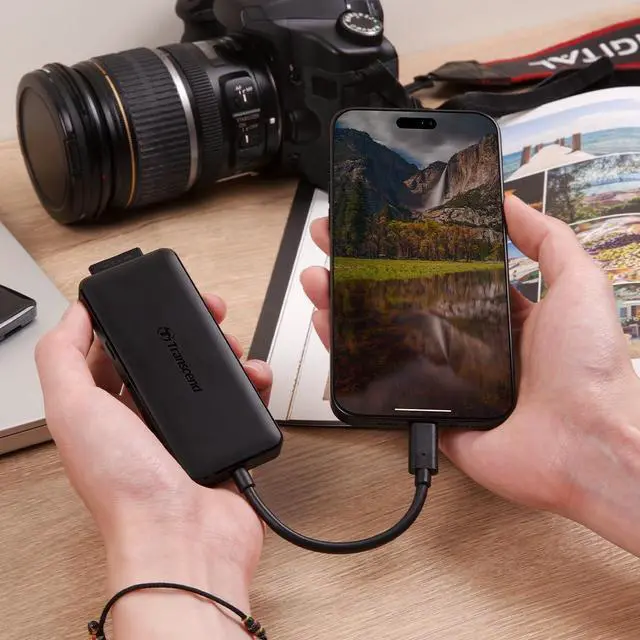 Alt view image 19 of 20 - transcend 6-in-1 usb type-c hub usb 3.1 gen 2 ts-hub5c