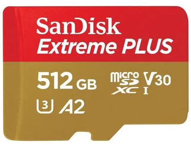 Alt view image 5 of 7 - SanDisk microSDXC UHS-I card 512GB Extreme super high speed type (maximum read 190MB/s maximum write 130MB/s) SanDisk extreme SDSQXAV-512G-GN6MN overseas package product